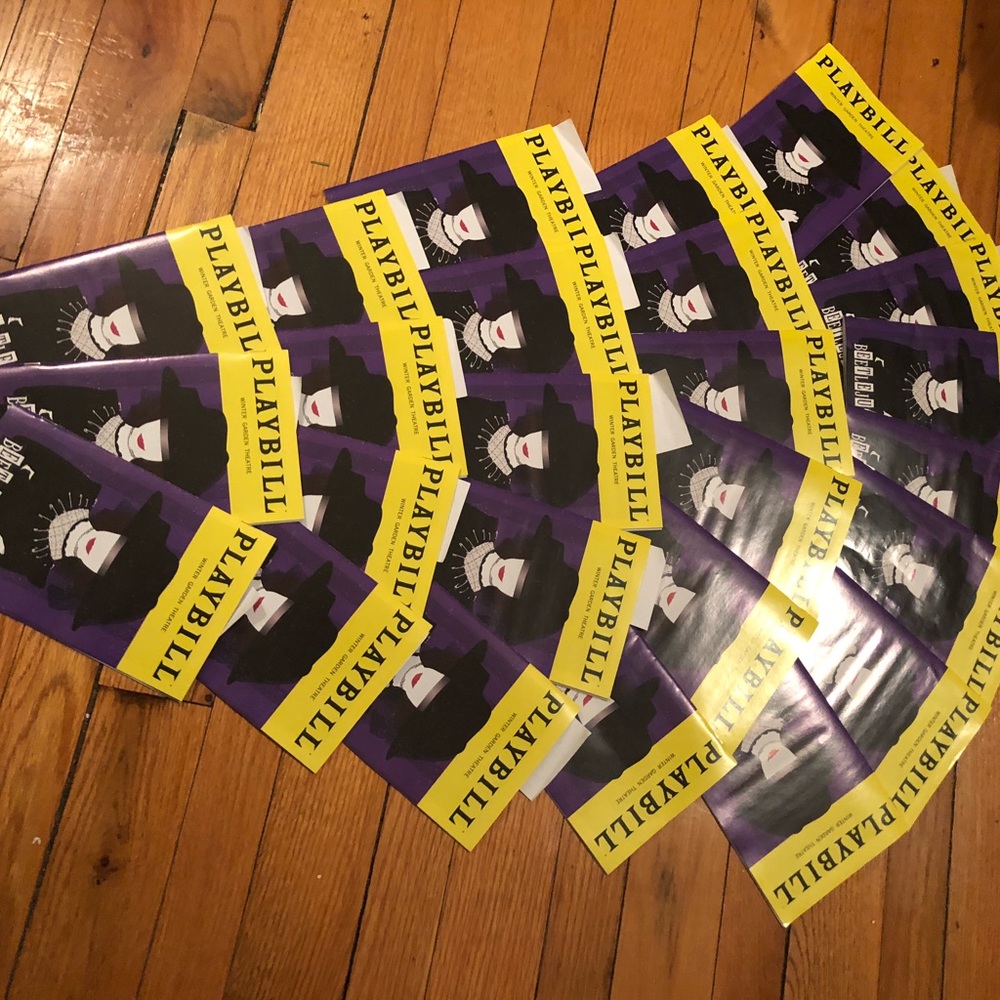 Exclusive Beetlejuice Playbill